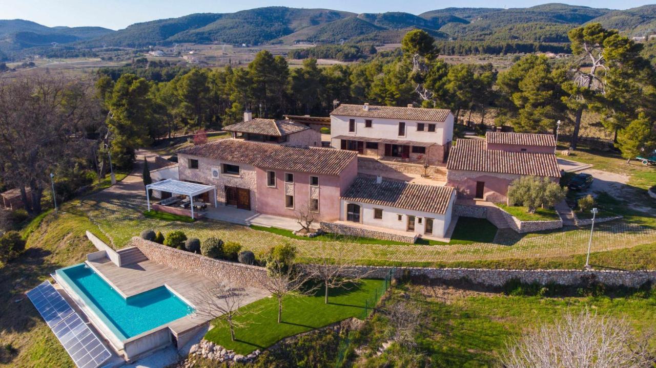 Casa Rural Masia Les Apieres El Pla de Manlleu Exterior foto