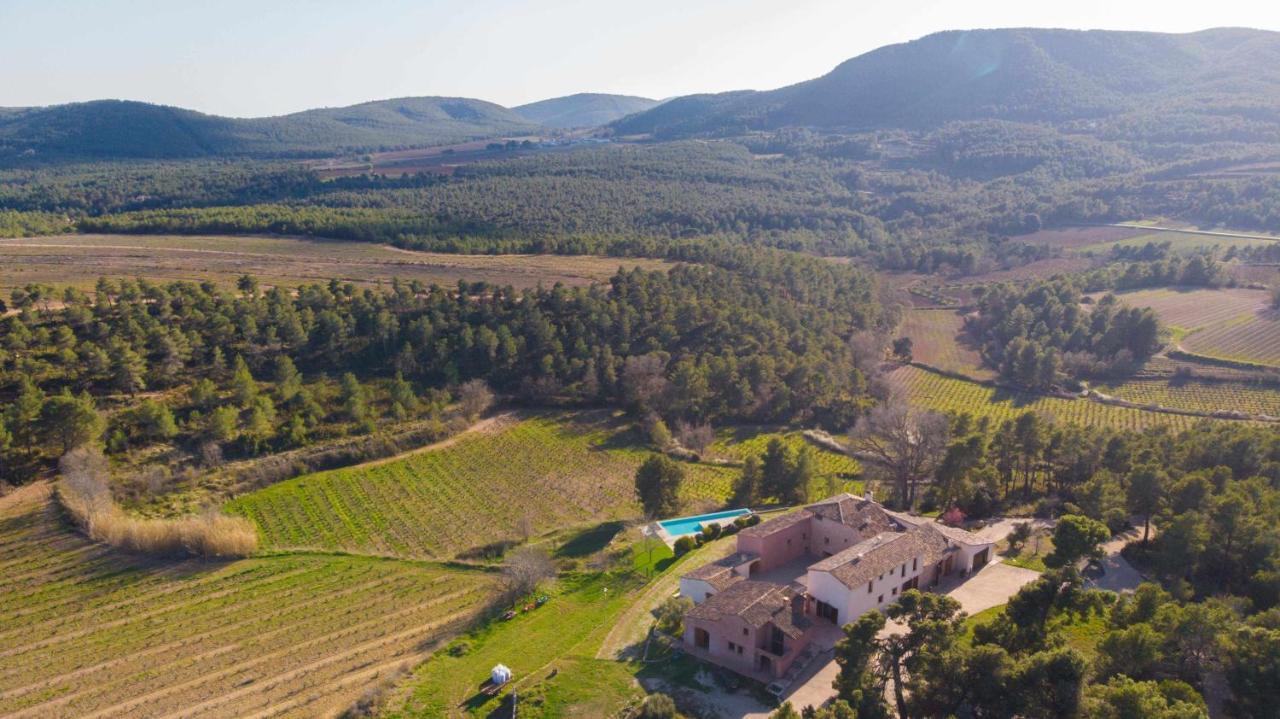 Casa Rural Masia Les Apieres El Pla de Manlleu Exterior foto