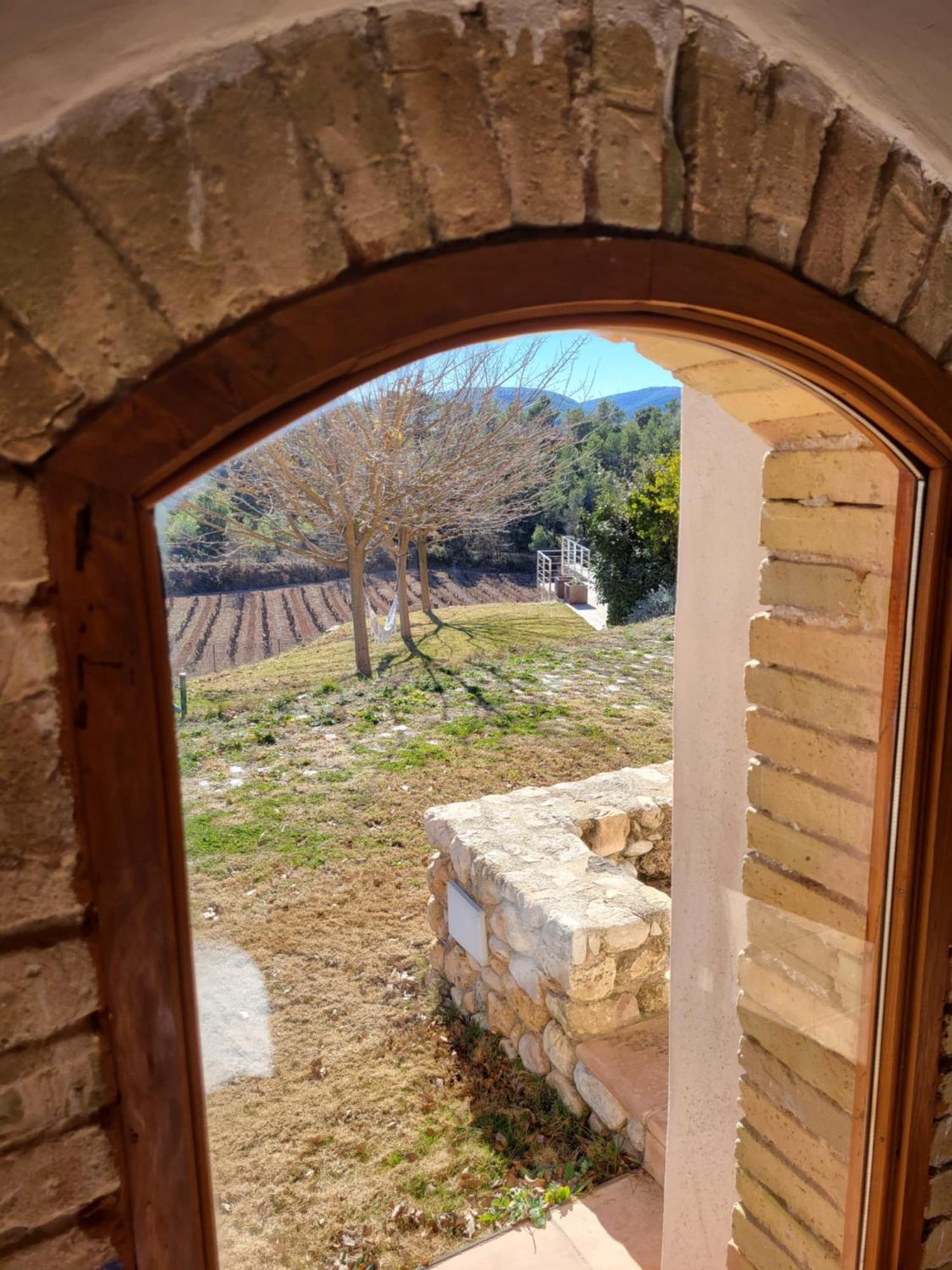 Casa Rural Masia Les Apieres El Pla de Manlleu Exterior foto